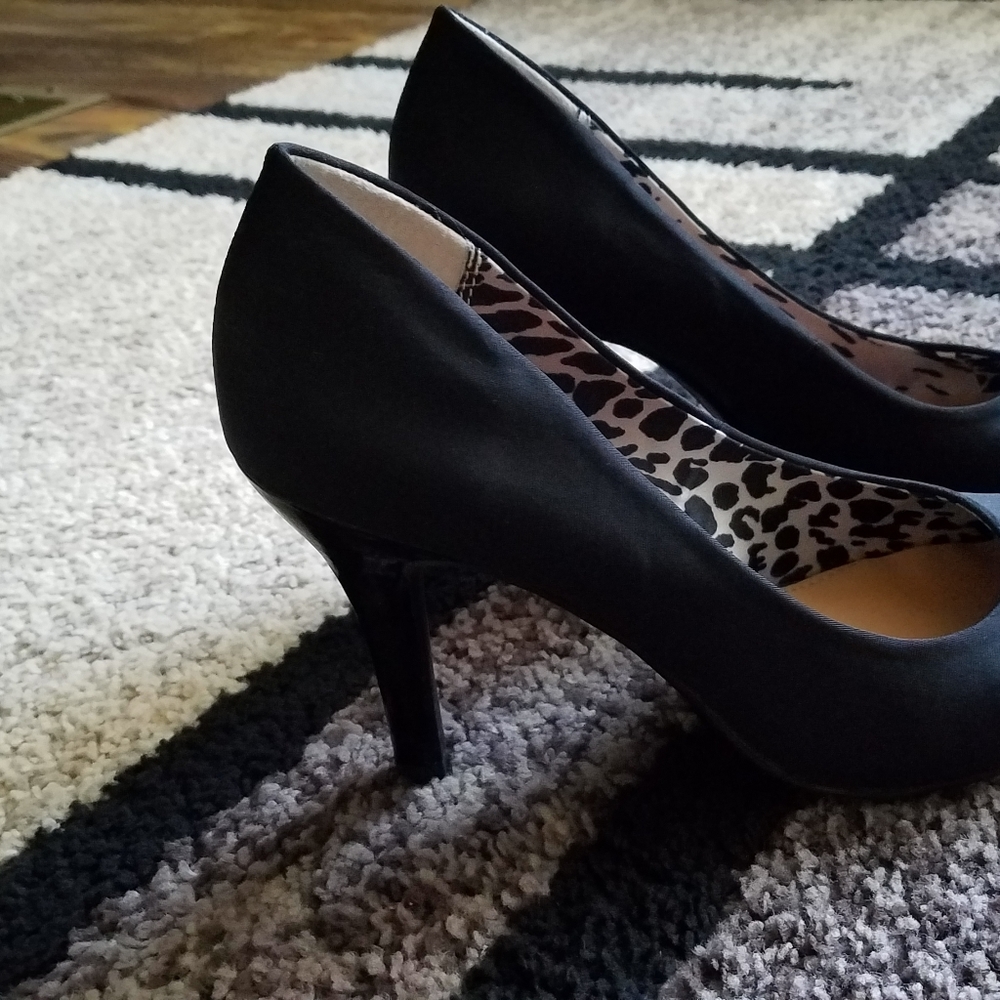 Black heels